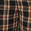 1930s Black and Auburn Plaid Thelma Suspender Pants ClothingPlus Unique Vintage Pants