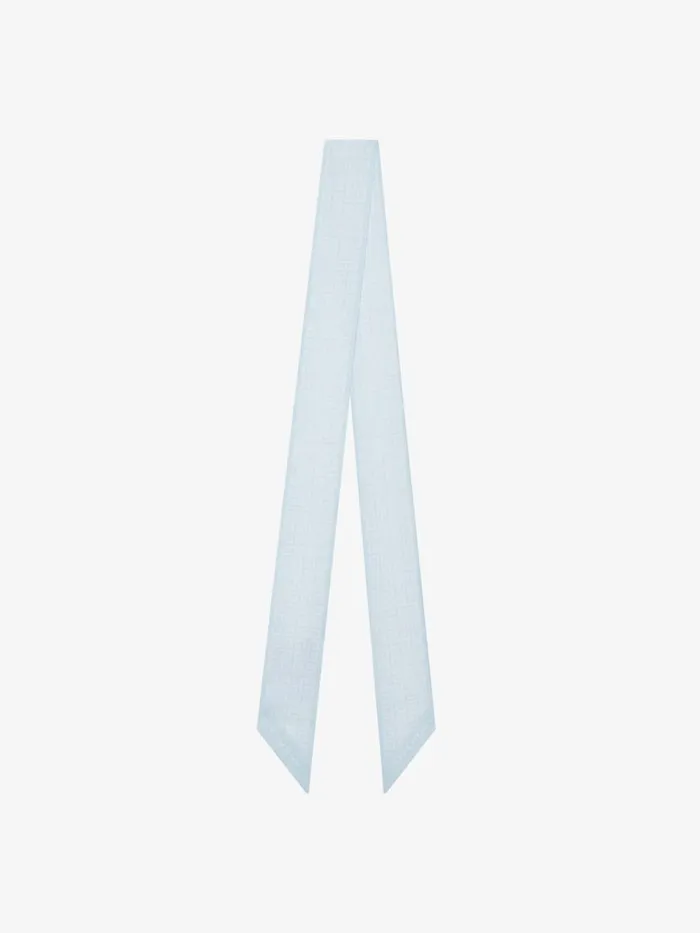 4g Bandeau In Silk Frost Women Givenchy Scarves