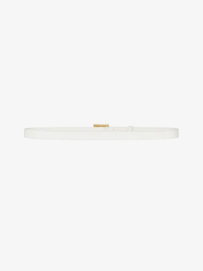 4g Belt In Leather Ivory Women Givenchy Belts