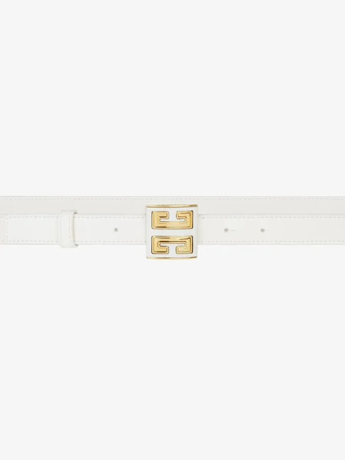 4g Belt In Leather Ivory Women Givenchy Belts
