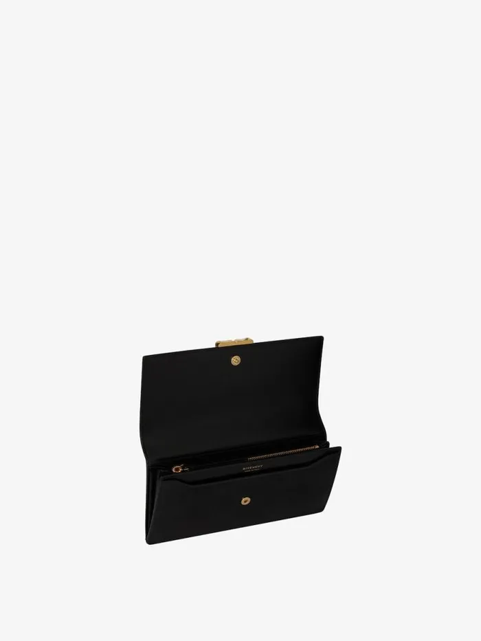 4g Liquid Wallet In Box Leather Black Women Givenchy Wallets and Card Holders