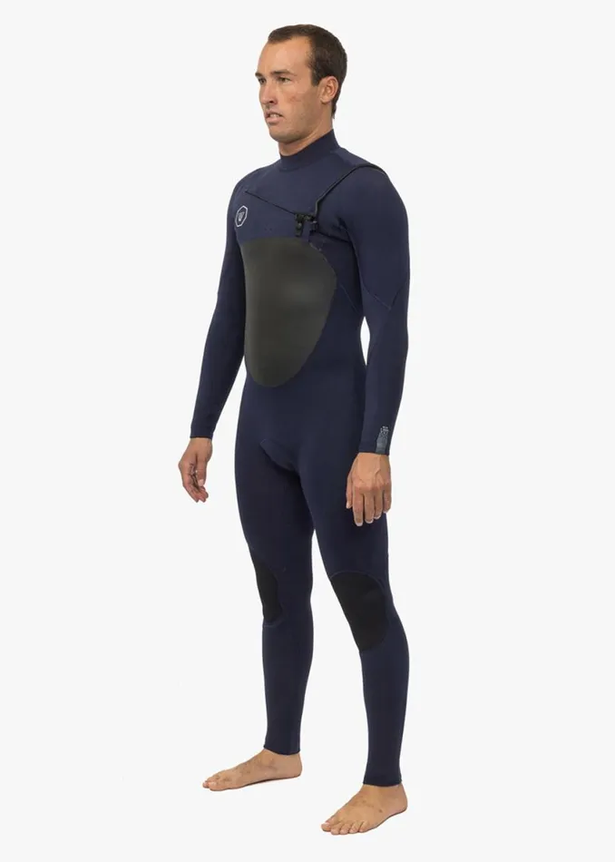 7 Seas 43 Full Chest Zip Wetsuit Navy Men Vissla Wetsuits