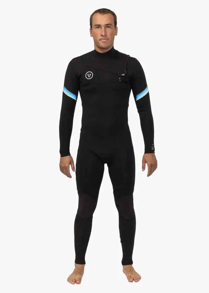 7 Seas Raditude 32 Full Chest Zip Wetsuit Black 2 Men Vissla Wetsuits