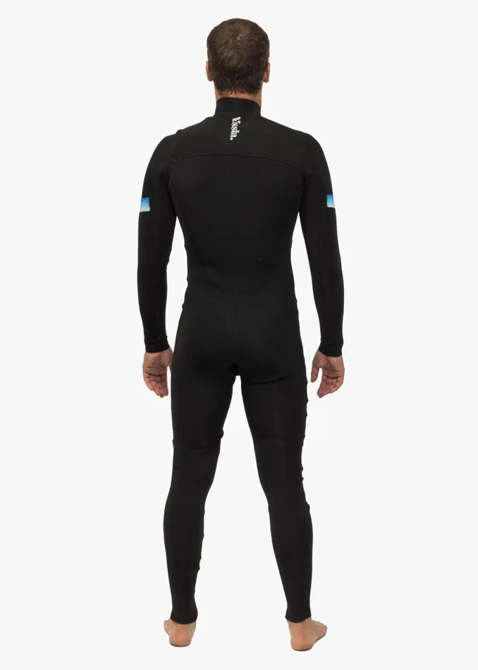 7 Seas Raditude 32 Full Chest Zip Wetsuit Black 2 Men Vissla Wetsuits