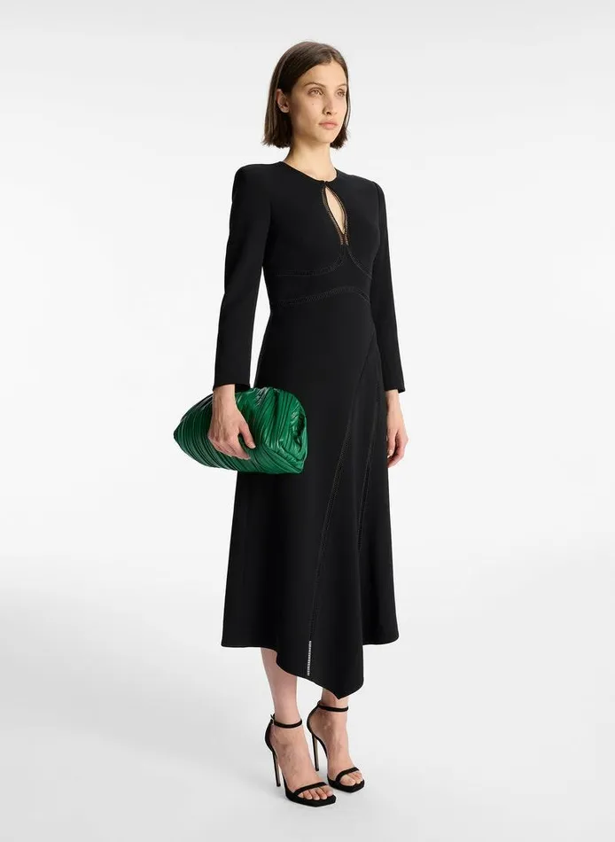 Accessories Women ALC Xenia Midi Dress Black Accessories Women ALC Xenia Midi Dress Black