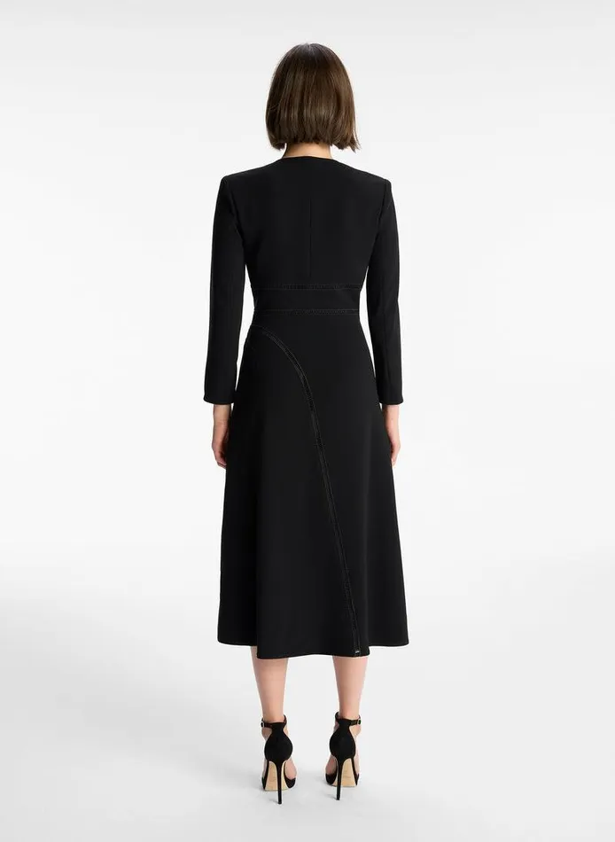 Accessories Women ALC Xenia Midi Dress Black Accessories Women ALC Xenia Midi Dress Black