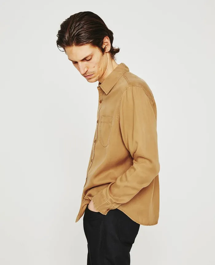 AG Jeans Aiden Shirt Antique Bronze Men Shirts AG Jeans Aiden Shirt Antique Bronze Men Shirts