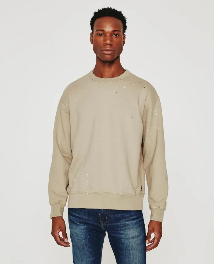AG Jeans Arc Crew Stone Dot Natural Multi Men Tees
