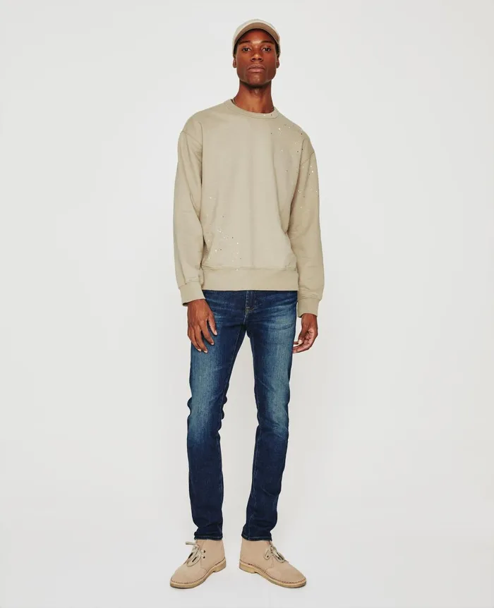 AG Jeans Arc Crew Stone Dot Natural Multi Men Tees AG Jeans Arc Crew Stone Dot Natural Multi Men Tees
