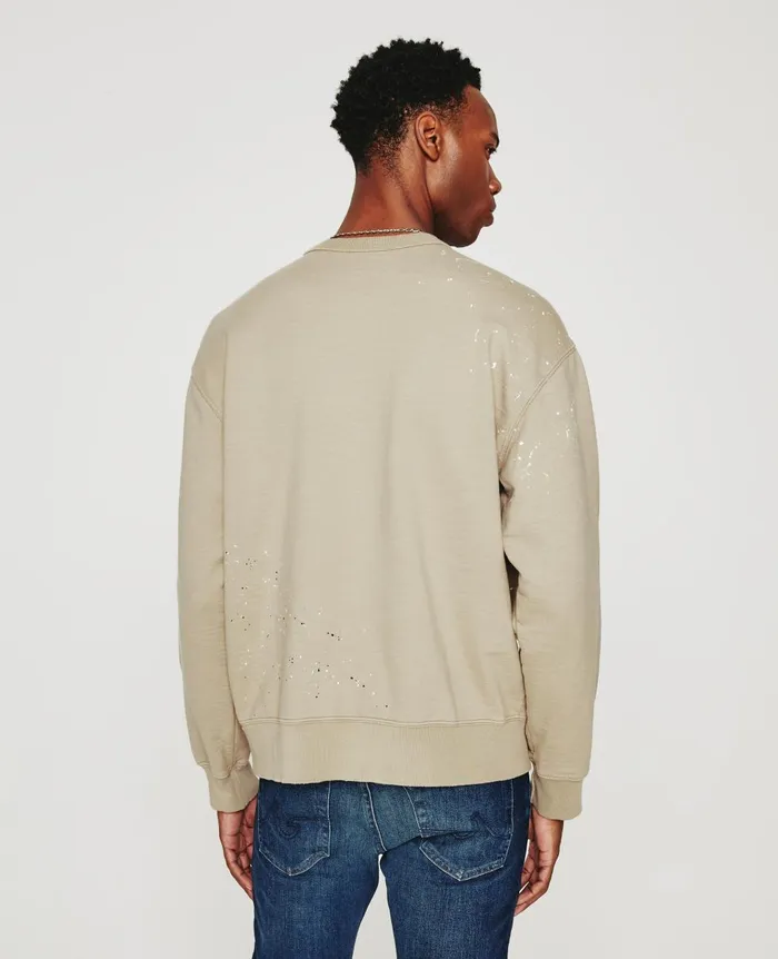 AG Jeans Arc Crew Stone Dot Natural Multi Men Tees AG Jeans Arc Crew Stone Dot Natural Multi Men Tees
