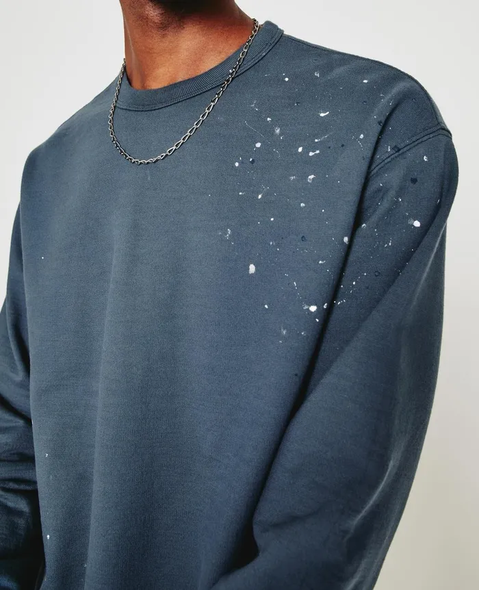 AG Jeans Arc Crew Stone Dot Navy Multi Men Tees AG Jeans Arc Crew Stone Dot Navy Multi Men Tees