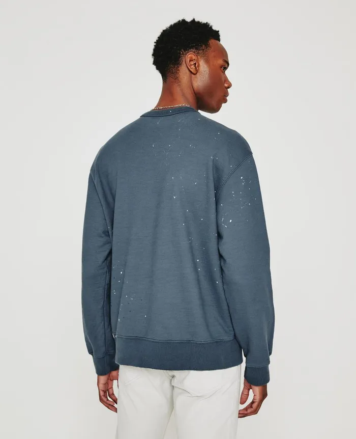 AG Jeans Arc Crew Stone Dot Navy Multi Men Tees AG Jeans Arc Crew Stone Dot Navy Multi Men Tees