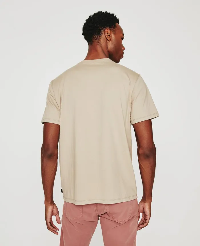 AG Jeans Bryce Crew Layer Dry Dust Men Tees AG Jeans Bryce Crew Layer Dry Dust Men Tees
