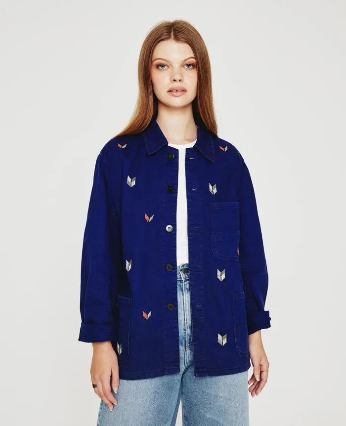 AG Jeans Easton Jacket Eb Broken Arrow French Blue WomenMen Jackets AG Jeans Easton Jacket Eb Broken Arrow French Blue WomenMen Jackets