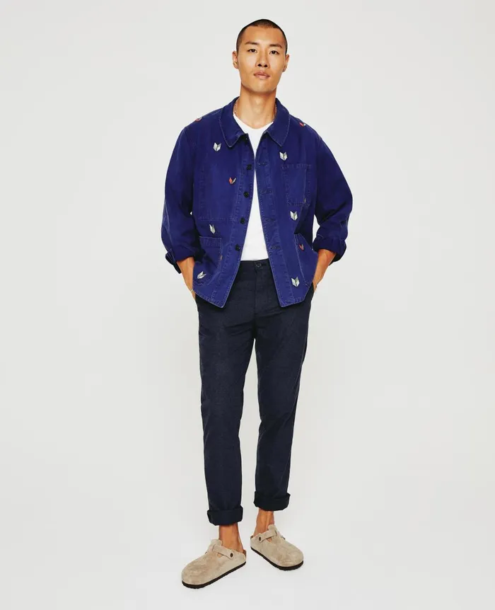 AG Jeans Easton Jacket Eb Broken Arrow French Blue WomenMen Jackets AG Jeans Easton Jacket Eb Broken Arrow French Blue WomenMen Jackets
