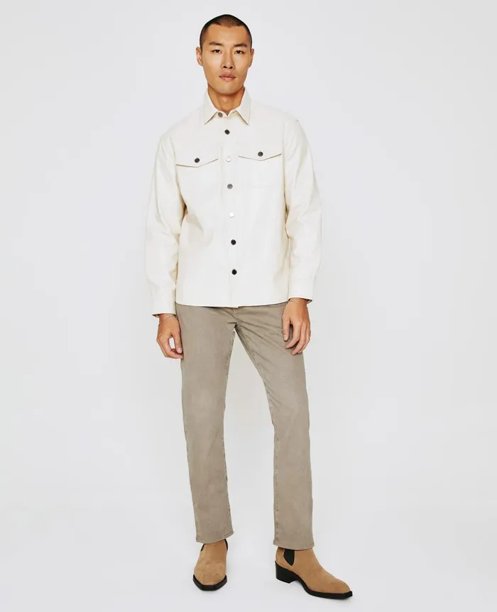 AG Jeans Elias Shirt Jacket Ivory Dust Men Shirts AG Jeans Elias Shirt Jacket Ivory Dust Men Shirts