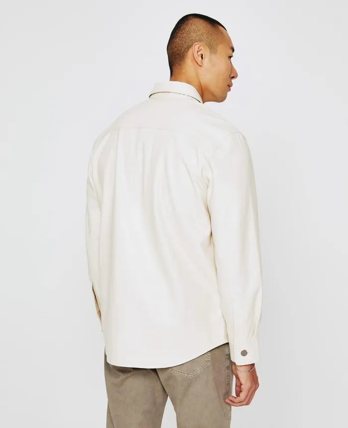 AG Jeans Elias Shirt Jacket Ivory Dust Men Shirts AG Jeans Elias Shirt Jacket Ivory Dust Men Shirts