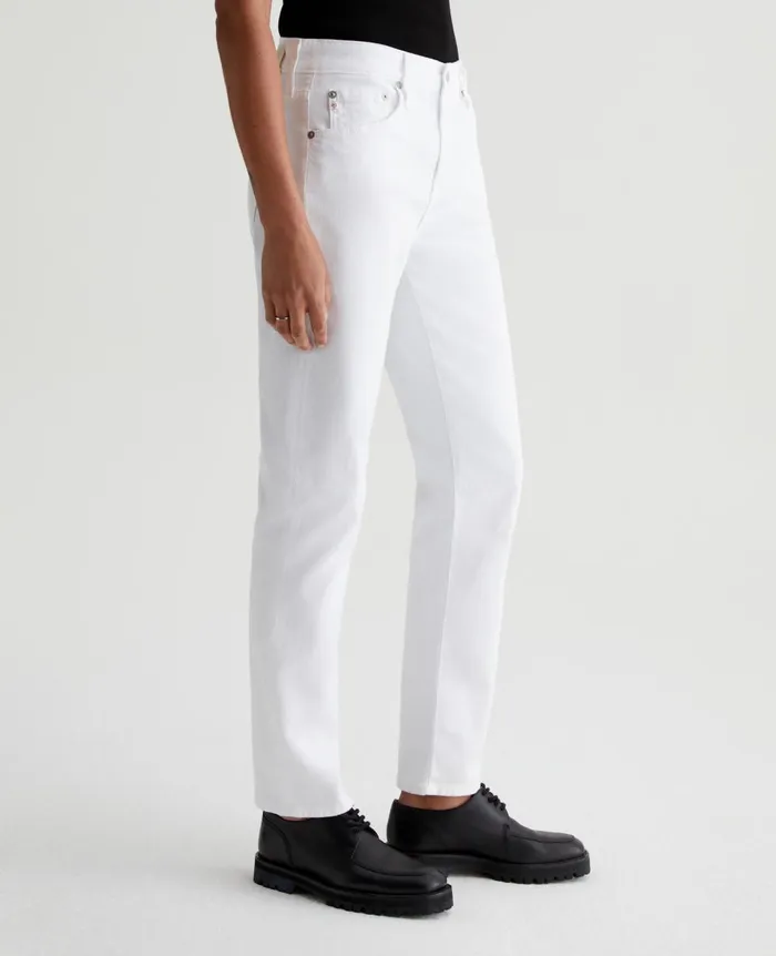 AG Jeans ExBoyfriend Slim 1 Year Classic White Women Denim AG Jeans ExBoyfriend Slim 1 Year Classic White Women Denim