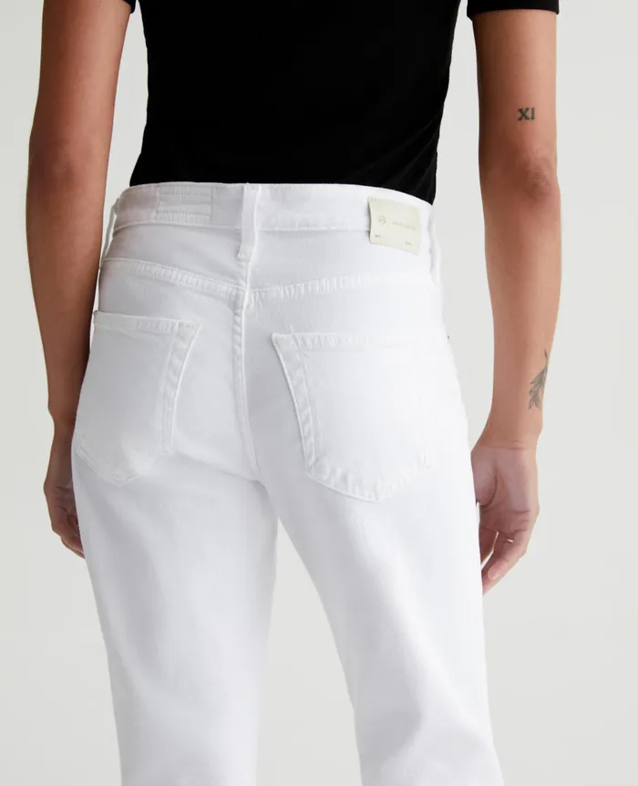 AG Jeans ExBoyfriend Slim 1 Year Classic White Women Denim AG Jeans ExBoyfriend Slim 1 Year Classic White Women Denim