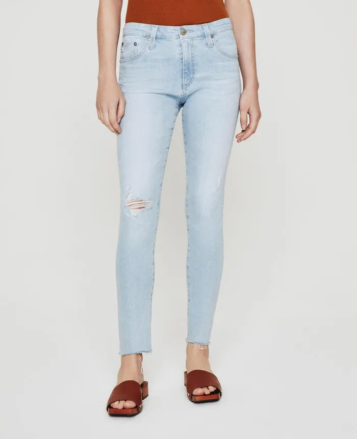 AG Jeans Farrah Skinny Ankle 21 Years Daylight Women Denim AG Jeans Farrah Skinny Ankle 21 Years Daylight Women Denim