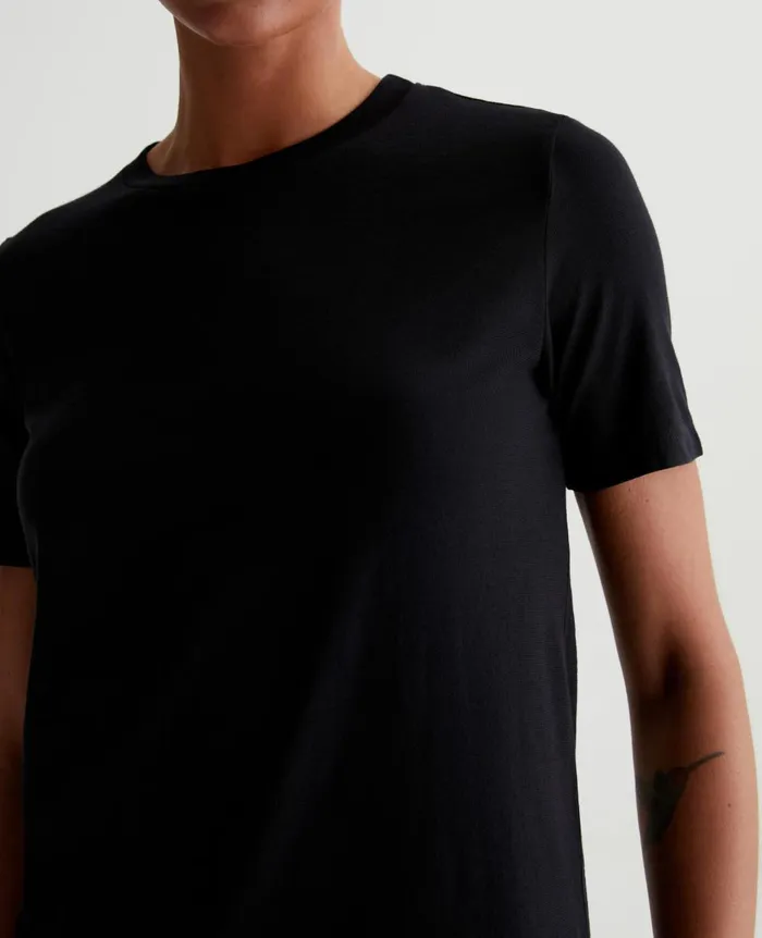 AG Jeans Jagger Crew True Black Women Tees and Tanks AG Jeans Jagger Crew True Black Women Tees and Tanks