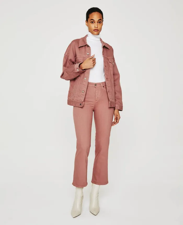 AG Jeans Kendrix Jacket Dusty Blush Women Jackets AG Jeans Kendrix Jacket Dusty Blush Women Jackets