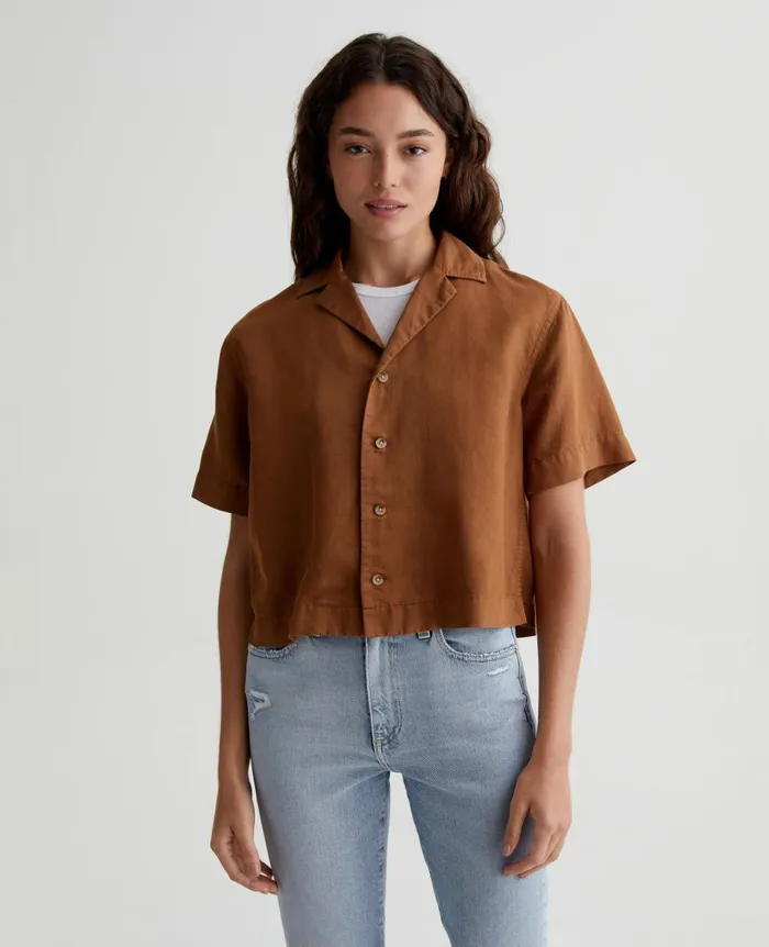 AG Jeans Koa Tree Bark Women Tops and Shirts