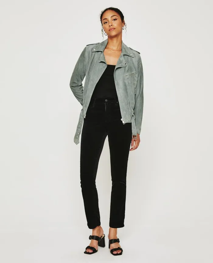 AG Jeans Mari Super Black Women Pants