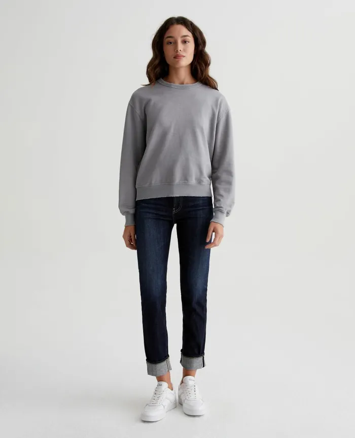AG Jeans Nova Crew 5 Years Ink Stone Women Sweatshirts AG Jeans Nova Crew 5 Years Ink Stone Women Sweatshirts
