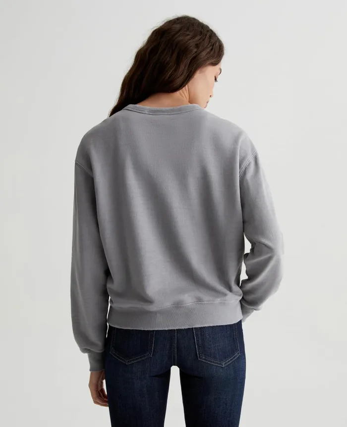 AG Jeans Nova Crew 5 Years Ink Stone Women Sweatshirts AG Jeans Nova Crew 5 Years Ink Stone Women Sweatshirts
