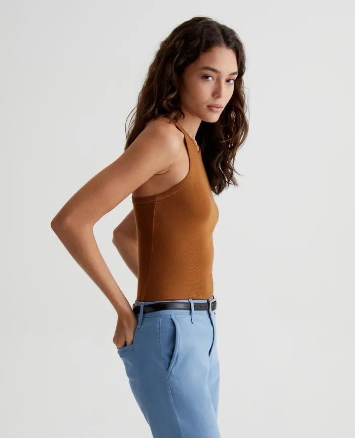 AG Jeans Orso Tank Tree Bark Women Tees and Tanks AG Jeans Orso Tank Tree Bark Women Tees and Tanks
