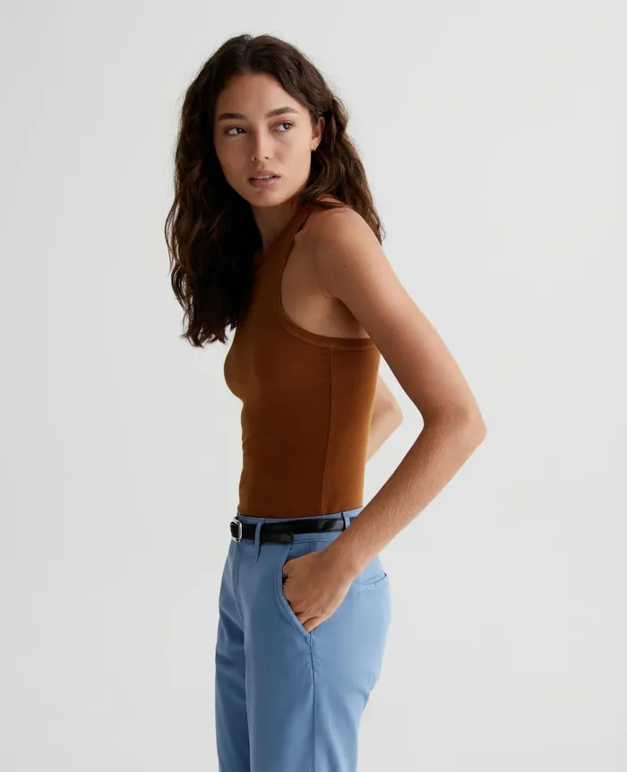 AG Jeans Orso Tank Tree Bark Women Tees and Tanks AG Jeans Orso Tank Tree Bark Women Tees and Tanks