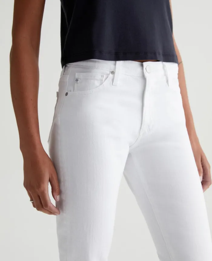 AG Jeans Prima Ankle White Women Denim AG Jeans Prima Ankle White Women Denim