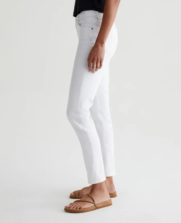 AG Jeans Prima Ankle White Women Denim AG Jeans Prima Ankle White Women Denim