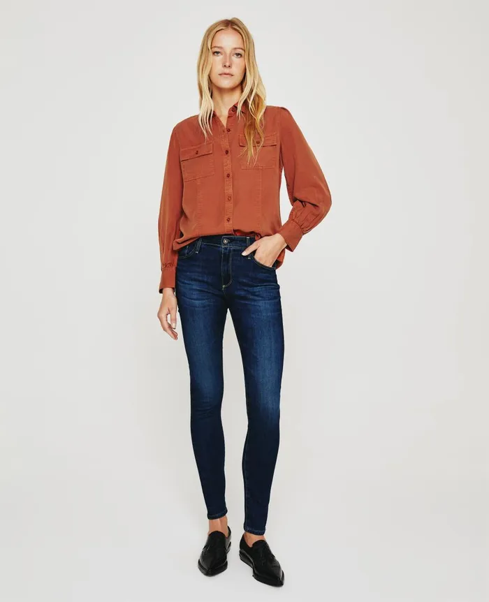AG Jeans Sable Shirt Tawny Clay Women Tops and Shirts AG Jeans Sable Shirt Tawny Clay Women Tops and Shirts