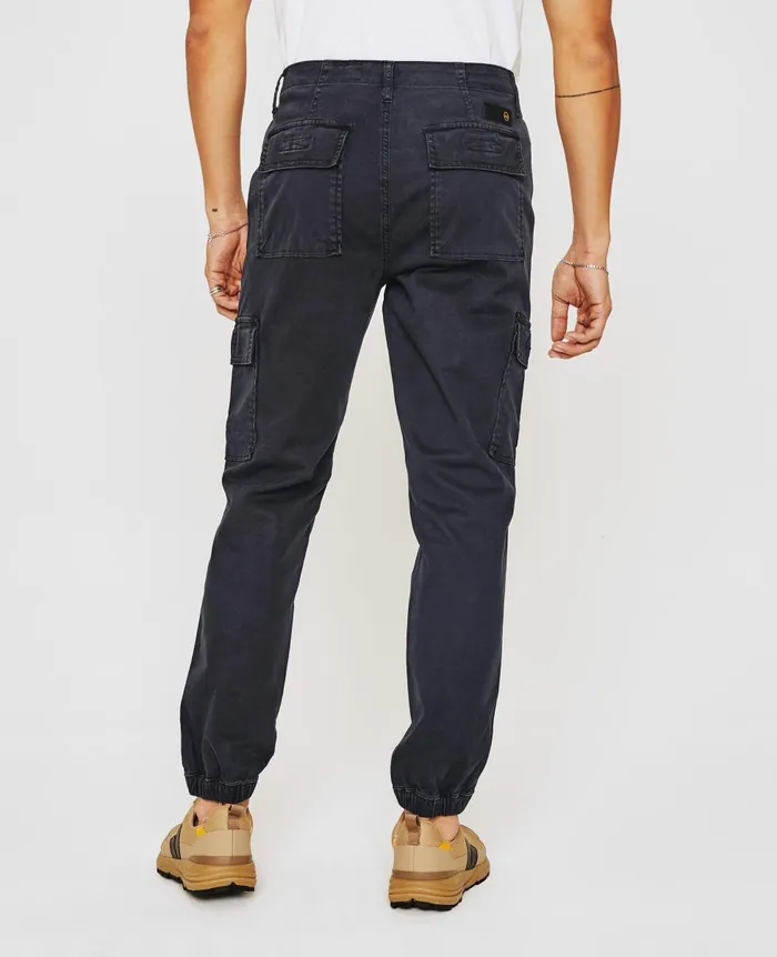 AG Jeans Tellis Cargo Sulfur Pure Black Men Pants AG Jeans Tellis Cargo Sulfur Pure Black Men Pants