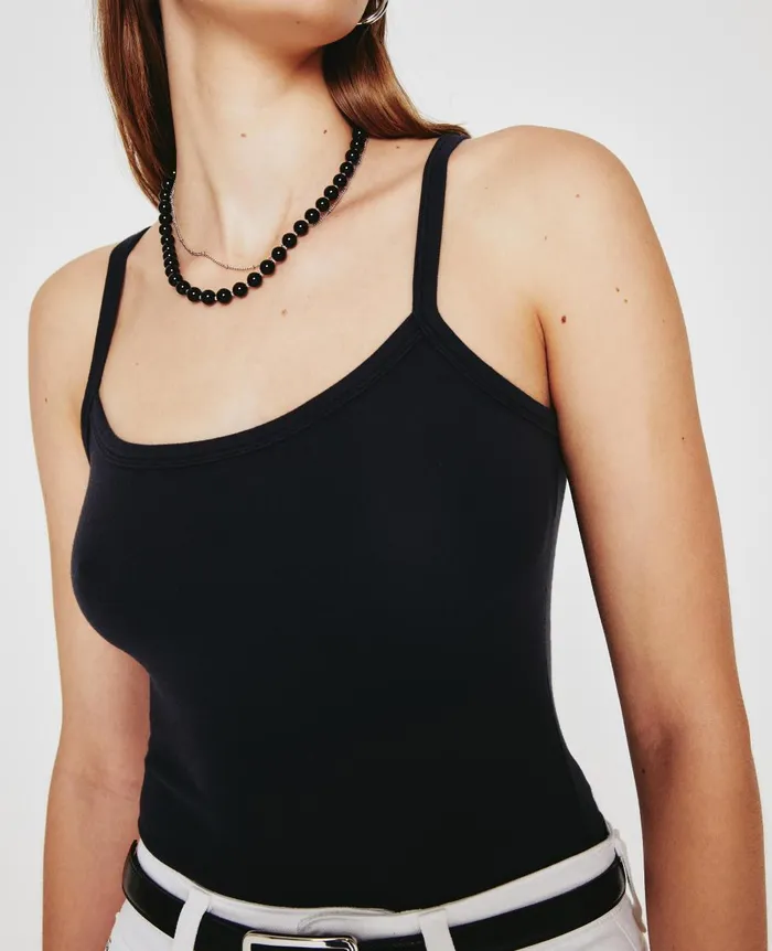 AG Jeans Wittney Tank Exblack Women Tees and Tanks AG Jeans Wittney Tank Exblack Women Tees and Tanks