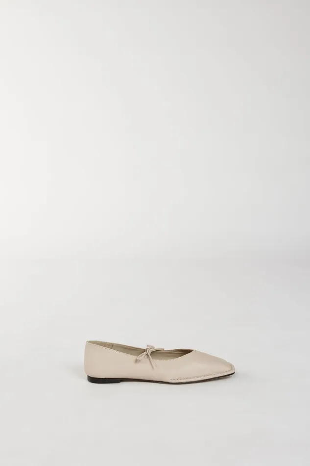 ALOHAS SWAY CREAM BALLET FLAT Women DISSH The Gift Shop