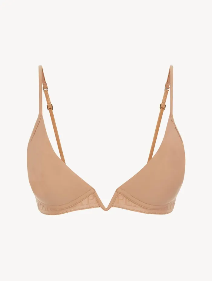 Amarettocoloured Nonwired Padded Triangle Vbra Lingerie La Perla Padded