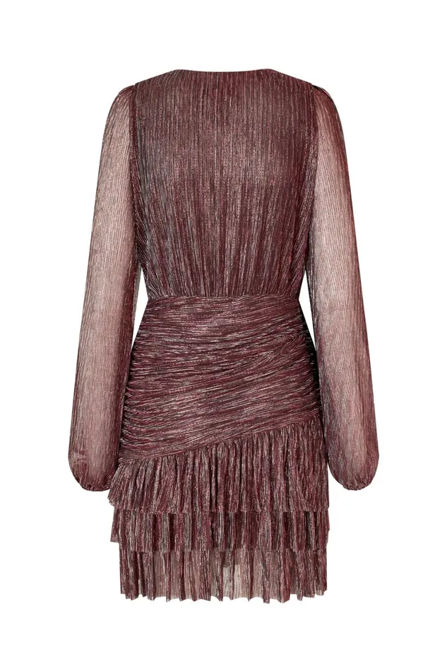 Angel Dress 8211 Silver Bordeaux Women Cras Dresses