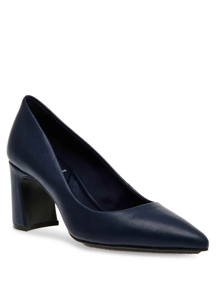 Anne Klein Banks Dress Pump Navy Women Shoes