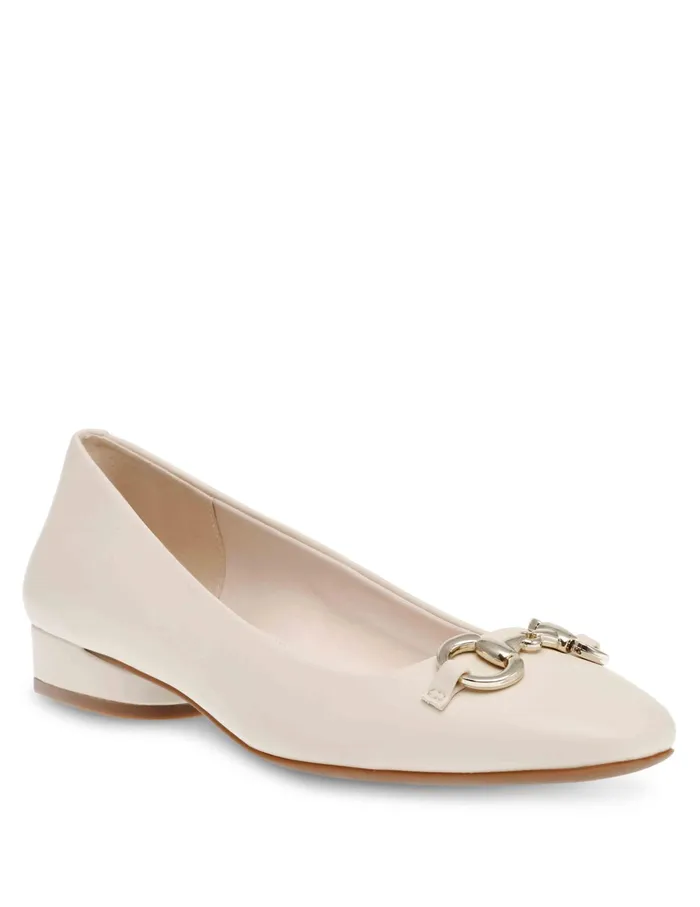 Anne Klein Cora Flat Off White Women Shoes