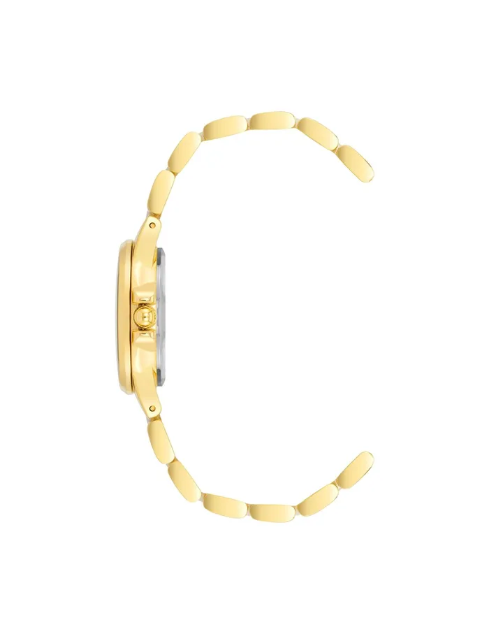 Anne Klein Diamond Accented Ceramic Bracelet Watch White Women Watches 038 Jewelry