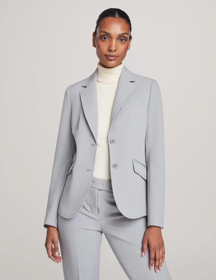 Anne Klein Executive Collection 3Pc Pants And Skirt Suit Set Atlantic Grey Women Clothing