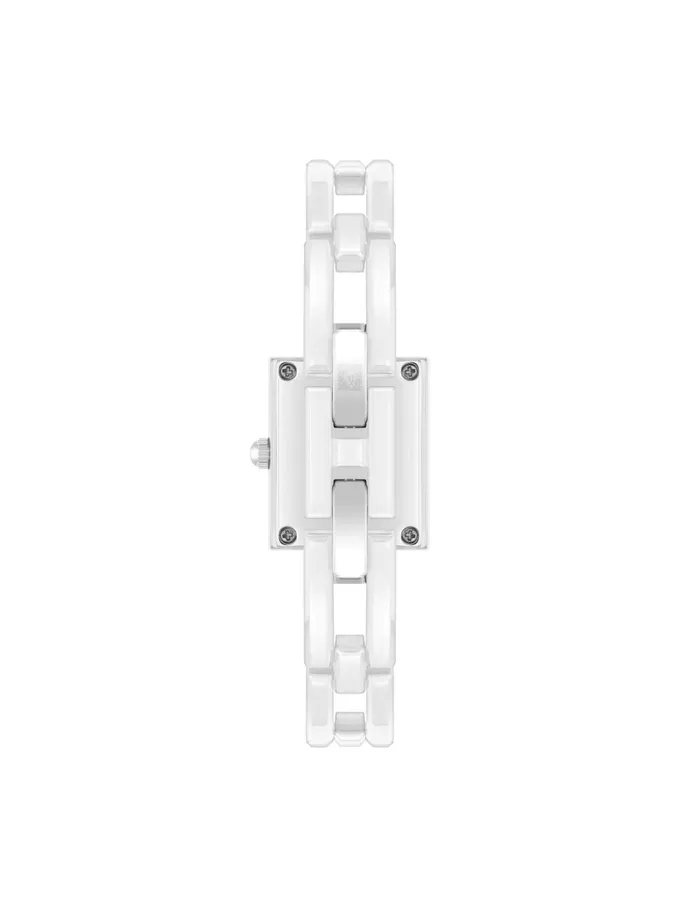 Anne Klein Iconic Ceramic Bracelet Watch White Women Watches 038 Jewelry