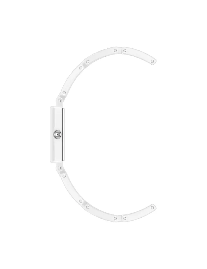 Anne Klein Iconic Ceramic Bracelet Watch White Women Watches 038 Jewelry