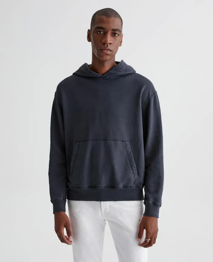 Arc Hoodie 5 Years True Black Men AG Jeans Sweatshirts