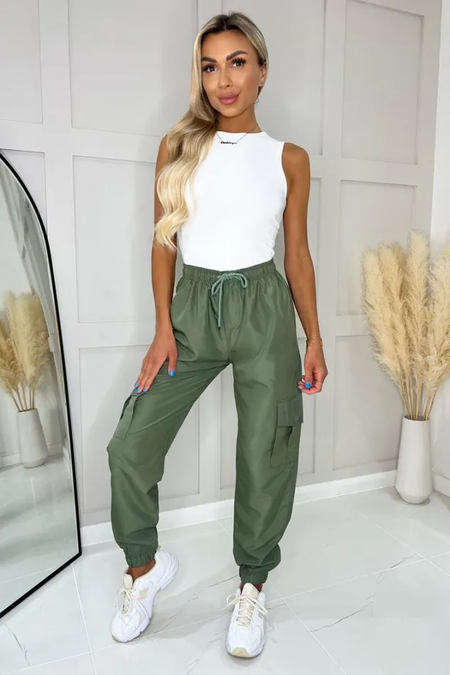 AX Paris Khaki Cargo Pants Loungewear