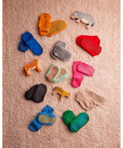 Babies and Kids Catspads Kids House Socks Mustard FALKE House Socks