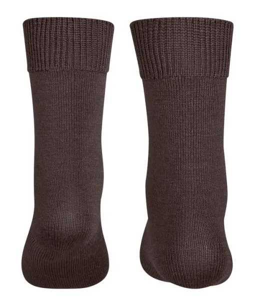 Babies and Kids Comfort Wool Kids Socks Dark Brown FALKE Socks